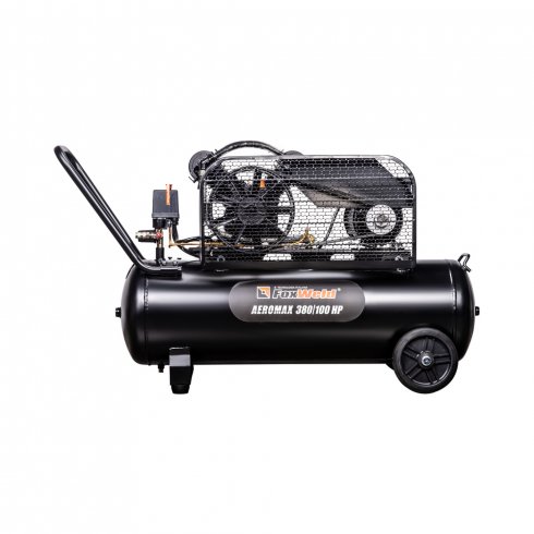 Компрессор масляный ременной FoxWeld AEROMAX 380/100 HP