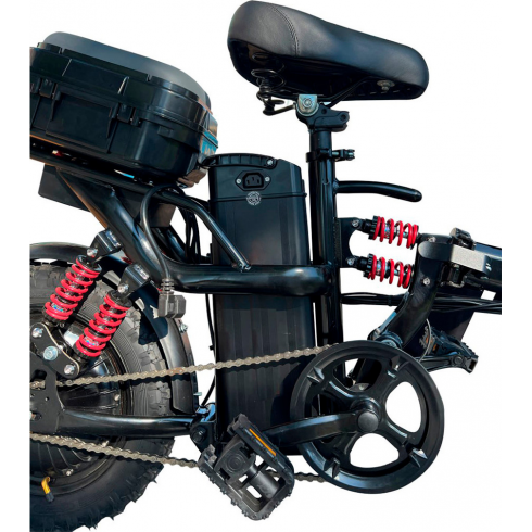 Электровелосипед Yakama R5 черный