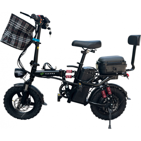 Электровелосипед Yakama R5 черный