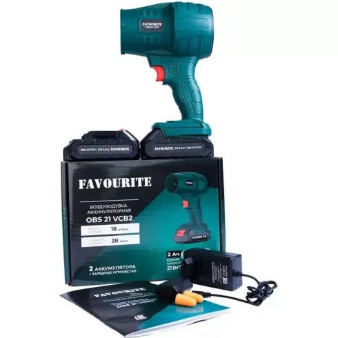 Воздуходувка аккумуляторная Favourite OBS 21 VCB2