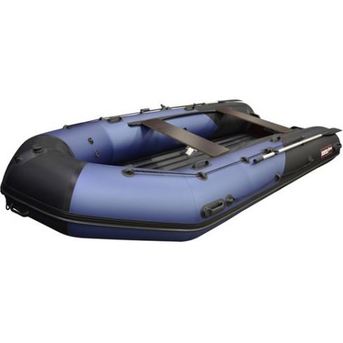 Лодка надувная Hunter 400 PRO СПОРТ синий черный
