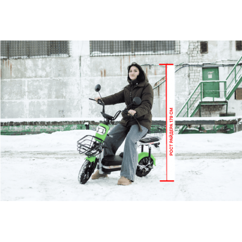 Электросамокат AVM SPM LITE зеленый