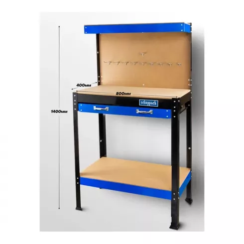 Верстак слесарный металлический Scheppach Sch-TW-WT00301