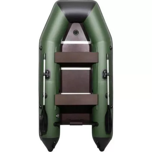 Надувная лодка Аква 2900 зеленый/черный