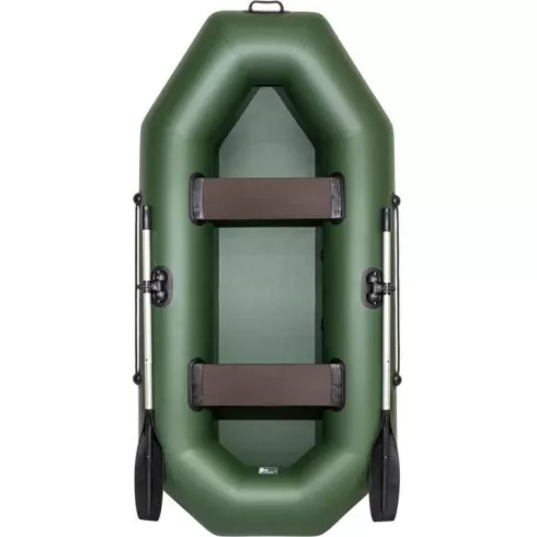 Надувная лодка Барс 260 зеленая