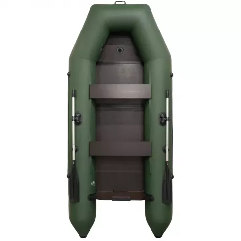 Надувная лодка Барс 2900 Слань-книжка киль зеленый