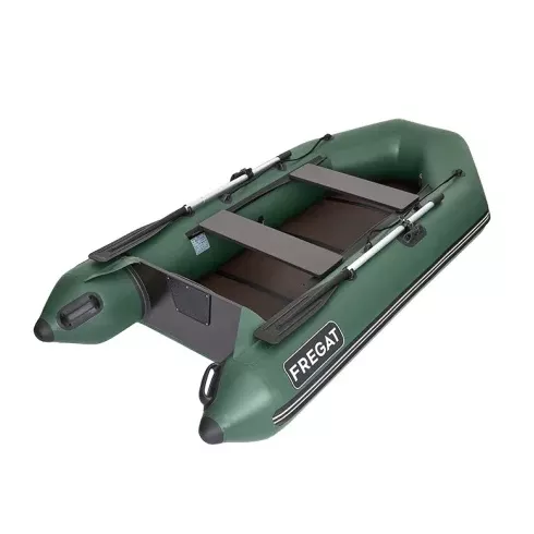 Надувная лодка Фрегат 300 ЕК с килем зеленый