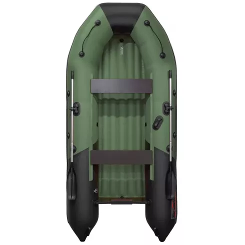 Лодка надувная Таймень NX 3400 НДНД зеленый черный