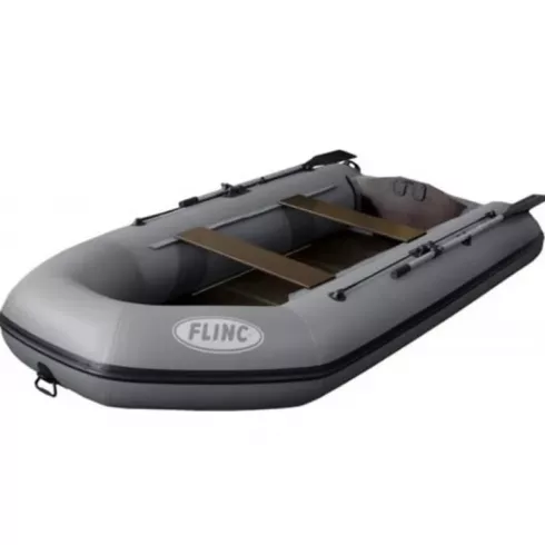 Моторно-гребная лодка Flinc FT340K серый