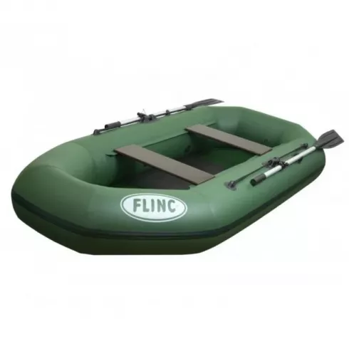 Надувная лодка Flinc F260 зеленый