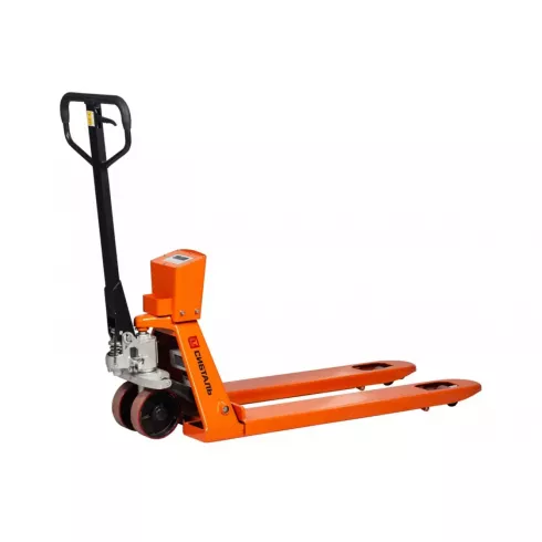 Тележка гидравлическая Сибталь ACR-ES 2.5 т полиуретановые колеса