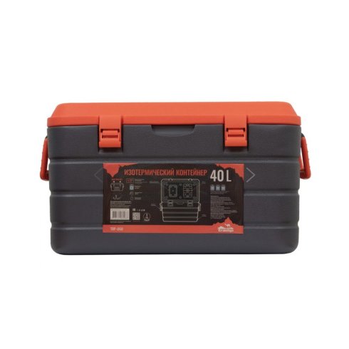Термобокс Tramp TRP-059 40л (черный/оранжевый)