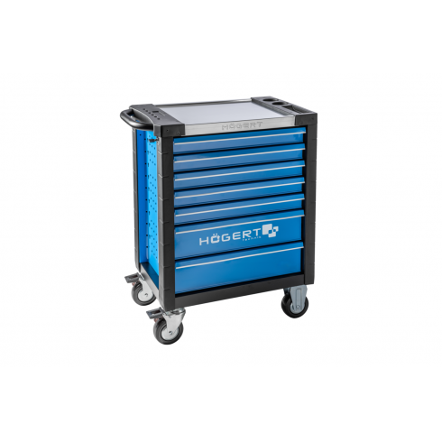 Ящик передвижной с набором инструмента Hoegert HT7G051