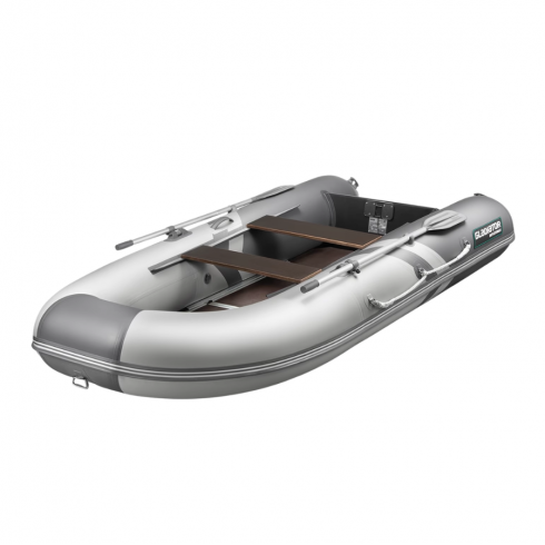 Надувная лодка Gladiator B330 светло-темносерый