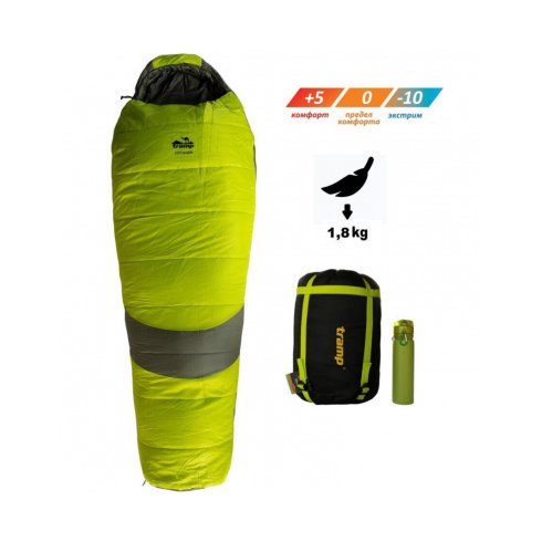 Спальный мешок кокон Tramp Voyager Compact (левый)