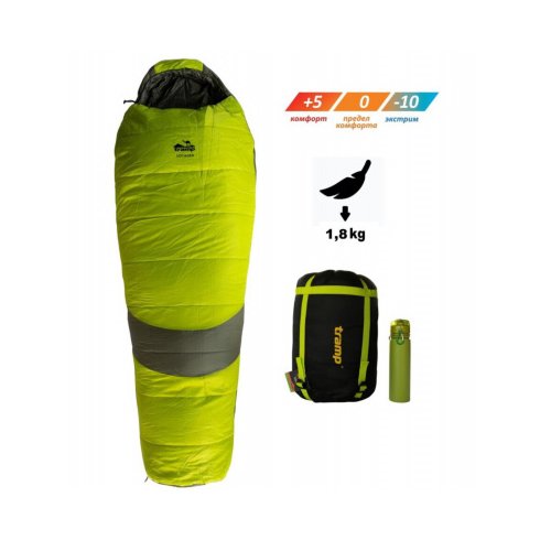 Спальный мешок кокон Tramp Voyager Regular (правый)