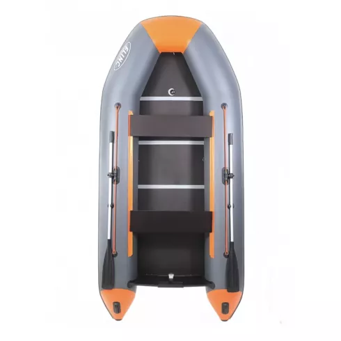 Моторно-гребная лодка Flinc FT360K оранжево-графитовый