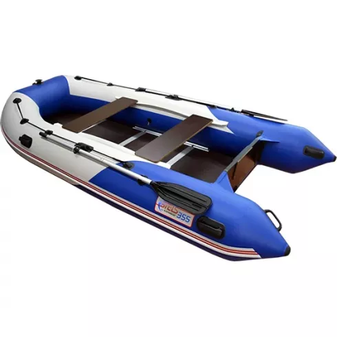 Лодка надувная Hunter Stels 355 синий белый