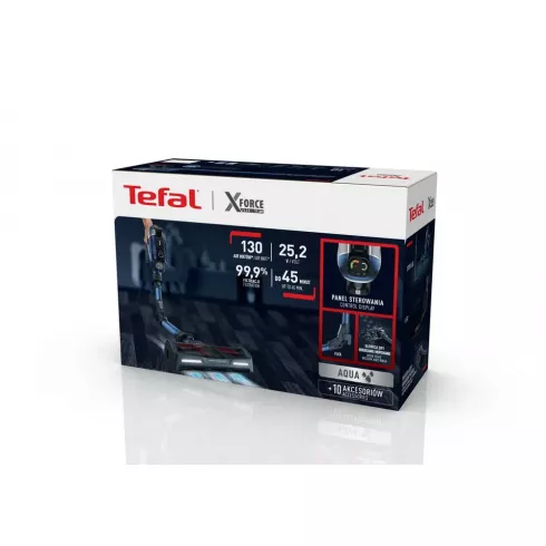 Вертикальный пылесос Tefal TY9890WO