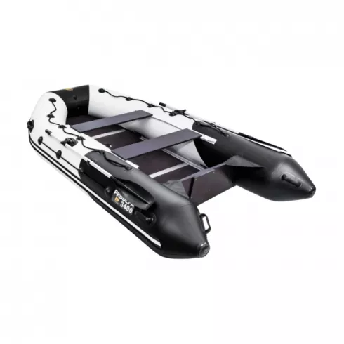 Надувная лодка Ривьера Максима 3400 СК графит