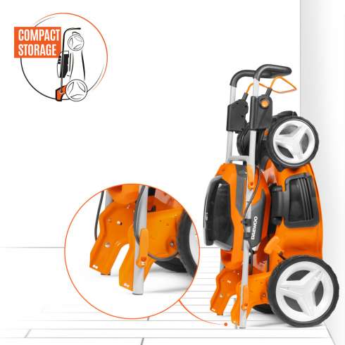 Газонокосилка аккумуляторная Daewoo DLM 5042Li-S Set