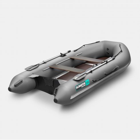 Надувная лодка Gladiator B330 темно-серый