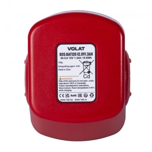 Аккумулятор для электроинструмента VOLAT BOS-BAT120
