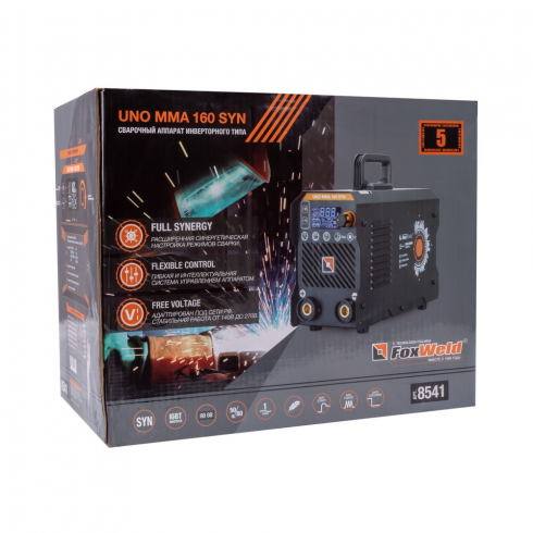 Аппарат сварочный FoxWeld UNO MMA 160 SYN