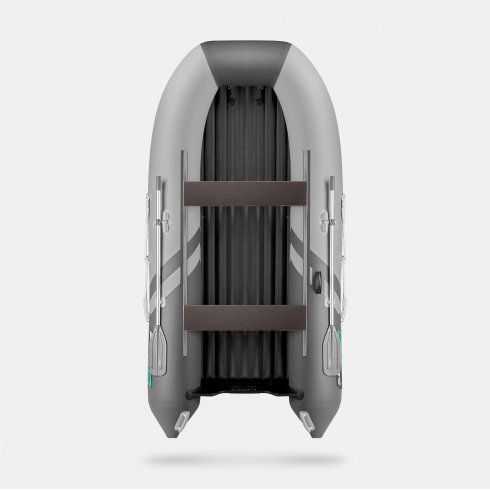 Надувная лодка Gladiator E300SL светло/темно-серый