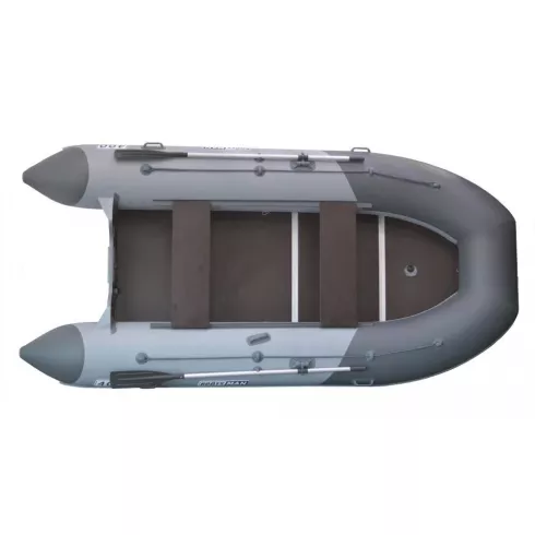 Надувная лодка BoatsMan BT400SK серый