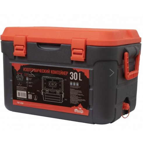 Термобокс Tramp TRP-058 30л (черный/оранжевый)