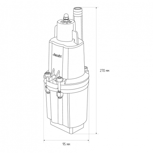 Насос вибрационный Jemix ВБН-60В-25