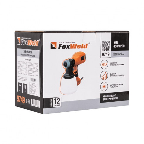 Краскопульт электрический FoxWeld SGE 450/1200