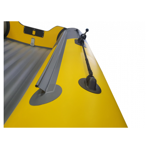 Надувная лодка BoatsMan BT300A SPORT желтый серый