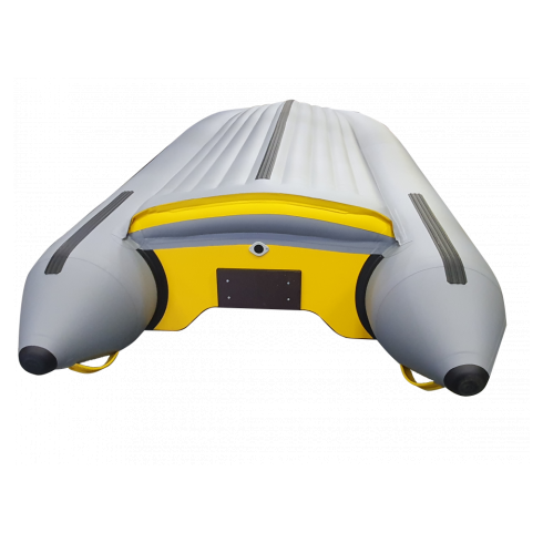 Надувная лодка BoatsMan BT300A SPORT желтый серый