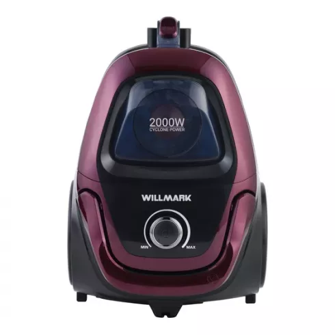Пылесос Willmark VC-2630CYM (бордовый)
