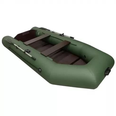 Надувная лодка Барс 2800 Слань-книжка киль зеленый
