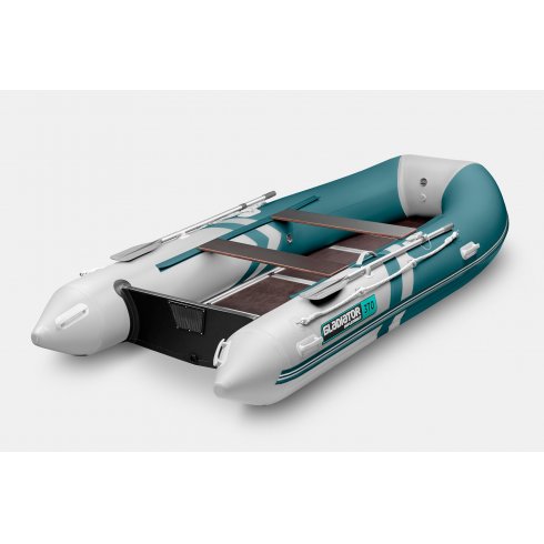 Надувная лодка Gladiator B370 морской зеленый-белый