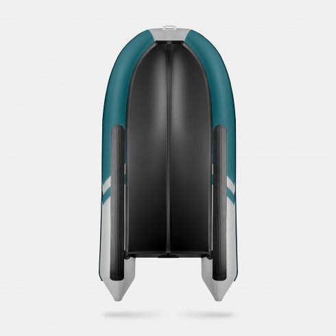 Надувная лодка Gladiator B370 морской зеленый-белый