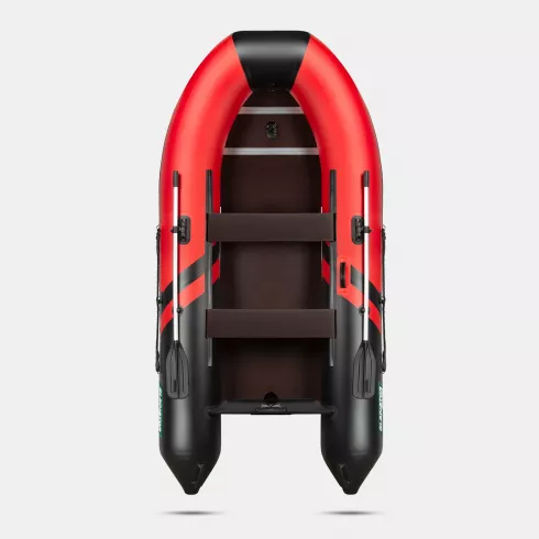 Надувная лодка Gladiator B330 красно-черный