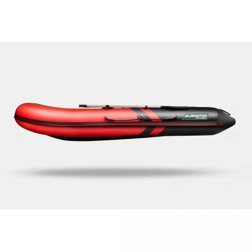 Надувная лодка Gladiator B330 красно-черный