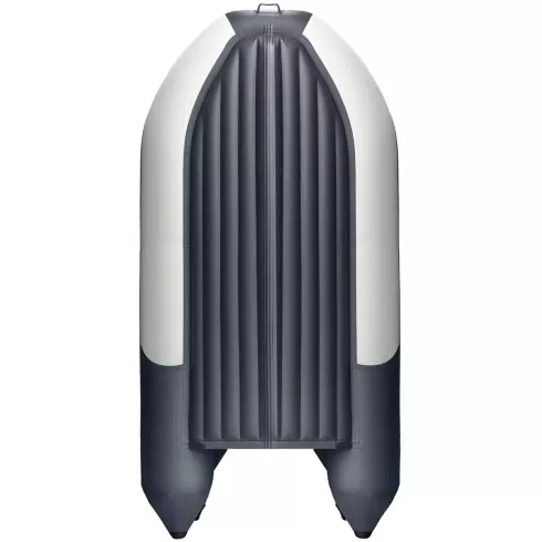 Надувная лодка Ривьера Компакт 3600 НДНД светло-серый/графит