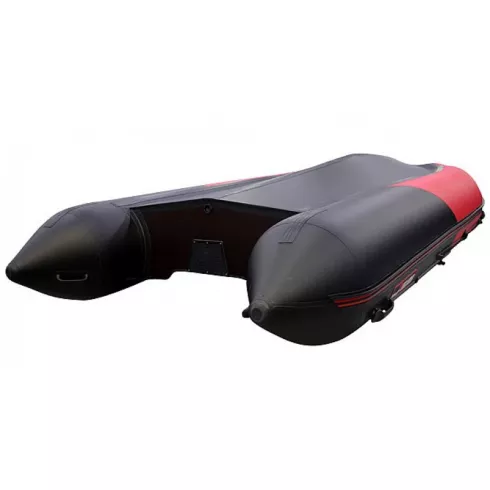 Лодка надувная Hunter 420 красный черный