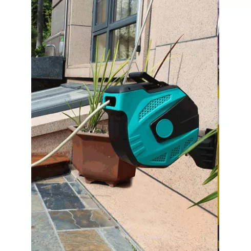 Шланг поливочный с пистолетом и коннекторами на автоматической катушке H-D HD-G81515