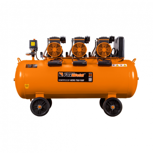Компрессор безмасляный FoxWeld AERO 750/150F