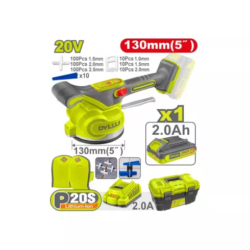 Виброприсоска для плитки DYLLU DTTVM1D128