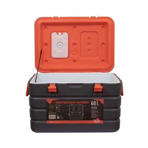 Термобокс Tramp TRP-060 60л (черный/оранжевый)
