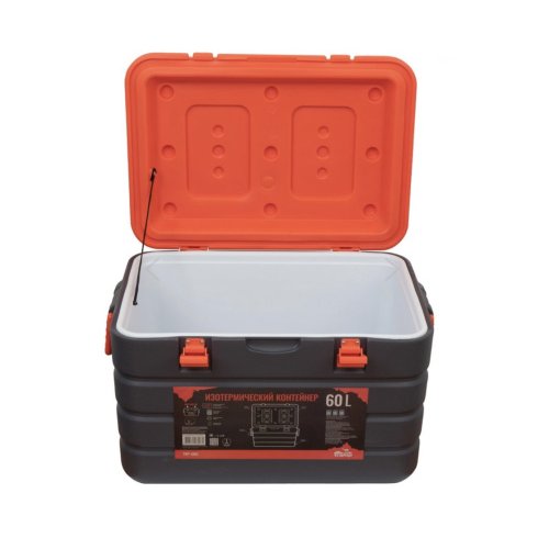 Термобокс Tramp TRP-060 60л (черный/оранжевый)