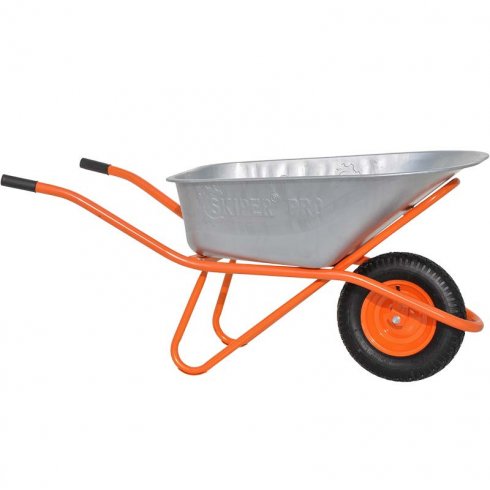 Тачка строительная усиленная Skiper 130 expert Pro