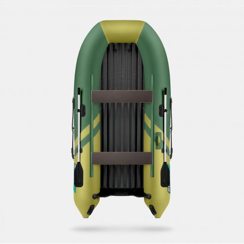 Надувная лодка Gladiator E300SL зелено-оливковый